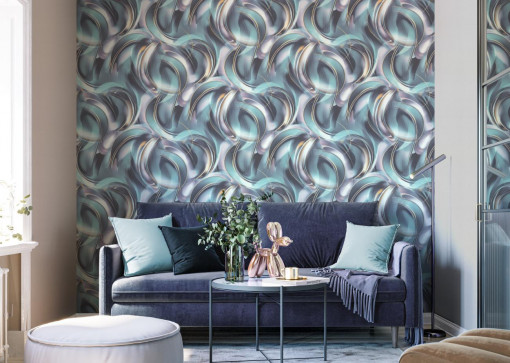 Обои виниловые на флизелиновой основе PALITRA (Палитра) SL72313-45 Infinity однотонный 1.06 х 10.05 м