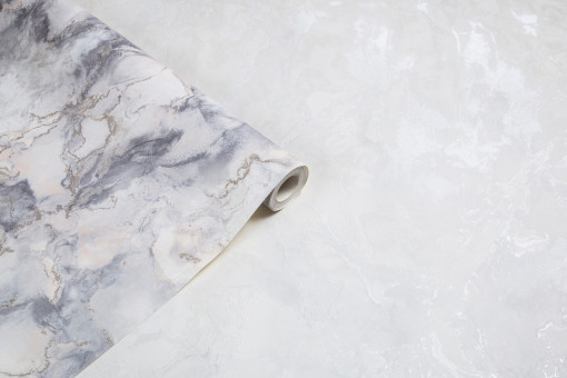 Обои виниловые на флизелиновой основе PALITRA (Палитра) SL72453-42 Tesla мрамор 1.06 х 10.05 м