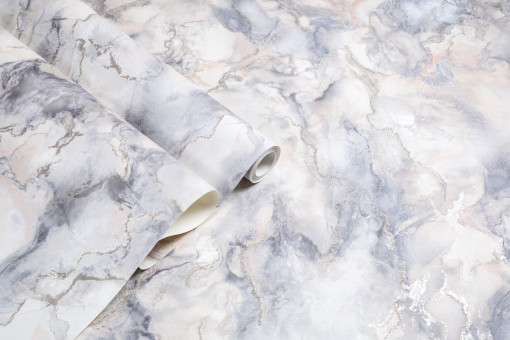 Обои виниловые на флизелиновой основе PALITRA (Палитра) SL72453-42 Tesla мрамор 1.06 х 10.05 м