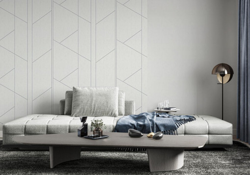 Обои виниловые на флизелиновой основе PALITRA (Палитра) SL72550-14 Port Artur однотонные 1.06 х 10.05 м