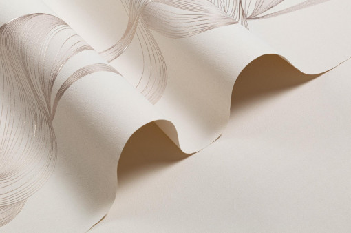 Обои виниловые на флизелиновой основе PALITRA (Палитра) SL72616-12 Glamur однотонные 1.06 х 10.05 м