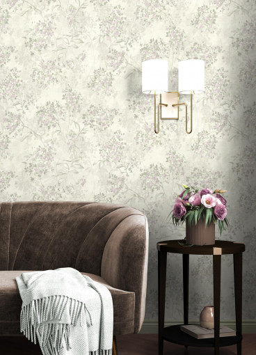 Обои виниловые на флизелиновой основе PALITRA VOG (Палитра) VV72473-77 Sasha флористика 1.06 х 10.05 м