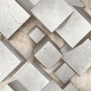 Обои виниловые на флизелиновой основе 3д Вимала (Vimala) Перспектива 9053 камень 1.06 х 10.05 м