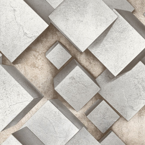 Обои виниловые на флизелиновой основе 3д Вимала (Vimala) Перспектива 9053 камень 1.06 х 10.05 м