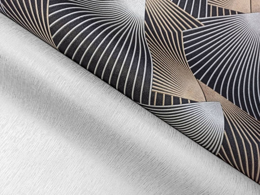 Обои виниловые на флизелиновой основе Вимала (Vimala) Атлантик 71218 абстракция 1.06 х 10 м