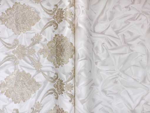 Обои виниловые на флизелиновой основе Вимала (Vimala) Версаль 10211 вензеля 1.06 х 10 м