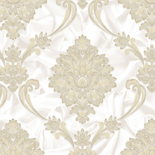 Обои виниловые на флизелиновой основе Вимала (Vimala) Версаль 10211 вензеля 1.06 х 10 м