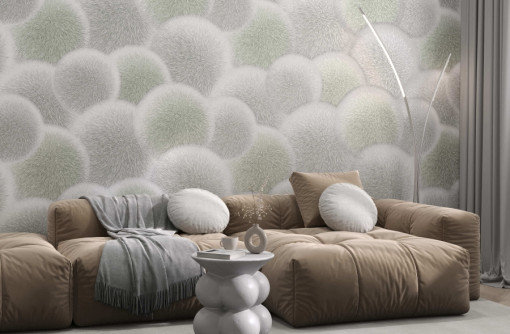 Обои виниловые на флизелиновой основе Вимала (Vimala) Лайт 12852 абстракция 3д 1.06 х 10 м