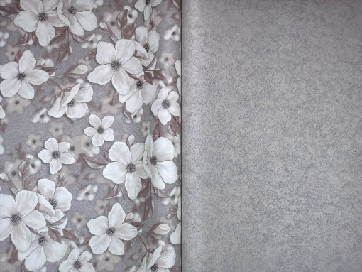 Обои виниловые Вимала 117518 Яблоневый цвет-2 штукатурка 1.06х10 м