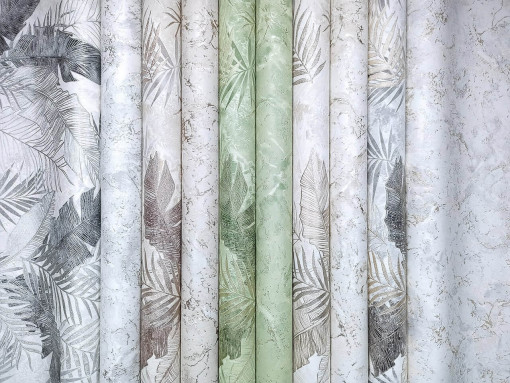 Обои виниловые на флизелиновой основе Вимала (Vimala) Ялта-2 10018 штукатурка 1.06 х 10 м