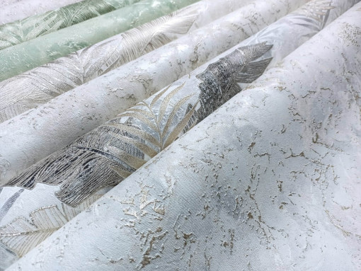 Обои виниловые на флизелиновой основе Вимала (Vimala) Ялта-2 10018 штукатурка 1.06 х 10 м