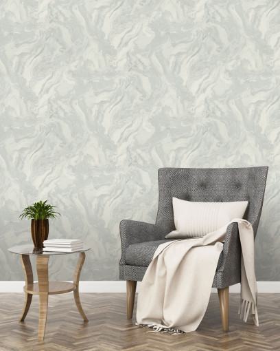 Обои виниловые Euro Decor 8086-03 Ornamy Geologic мрамор 1.06х10.05 м