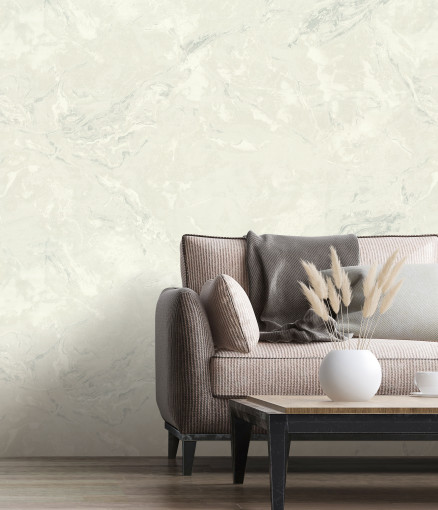 Обои виниловые Euro Decor 8087-00 Ornamy Calacatta мрамор 1.06х10.05 м