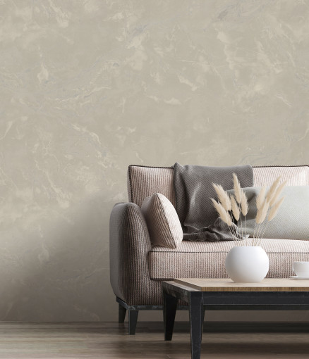 Обои виниловые Euro Decor 8087-01 Ornamy Calacatta мрамор 1.06х10.05 м