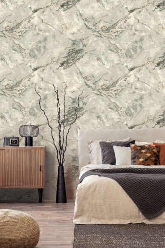 Обои виниловые Euro Decor 8087-24 Ornamy Calacatta мрамор 1.06х10.05 м