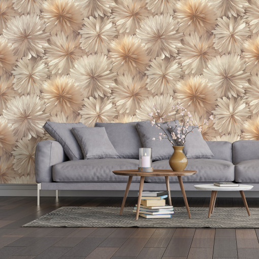 Обои виниловые Euro Decor 8090-02 Ornamy Florance флористика 1.06х10.05 м