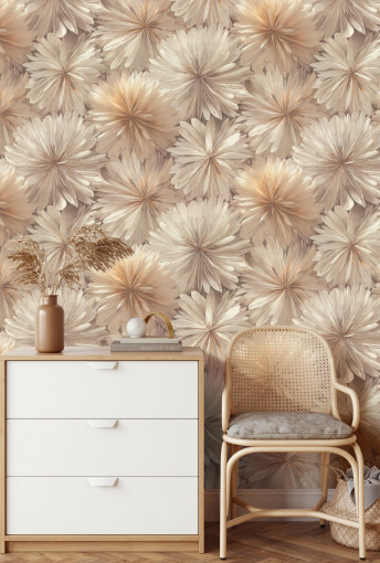 Обои виниловые Euro Decor 8090-02 Ornamy Florance флористика 1.06х10.05 м