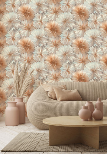 Обои виниловые Euro Decor 8090-06 Ornamy Florance флористика 1.06х10.05 м