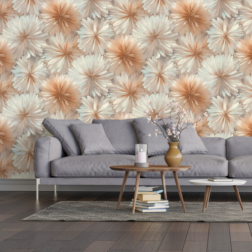 Обои виниловые Euro Decor 8090-06 Ornamy Florance флористика 1.06х10.05 м