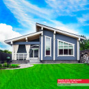 Краска MAV BRAVA ЭКО-ДОМ интерьерная, фасадная белая полуматовая 5 л