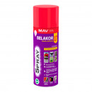 Эмаль-аэрозоль MAV BELAKOR 17 серебристо-серый глянцевая 520 мл алкидная профессиональная RAL 7001