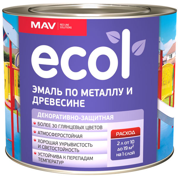 Ecol эмаль для пола