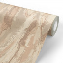 Обои виниловые Euro Decor 9184-02 Monte Solaro Reka абстракция 1.06х10.05 м