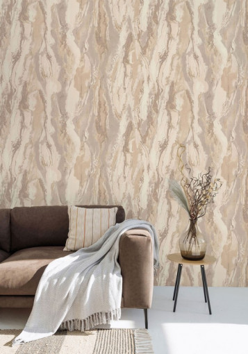 Обои виниловые Euro Decor 9184-02 Monte Solaro Reka абстракция 1.06х10.05 м