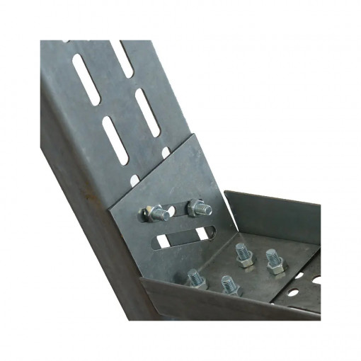 Уголок крепежный Кнауф для UA-профилей 75 мм усиленный металлический (4 шт)