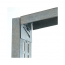 Уголок крепежный Кнауф для UA-профилей 75 мм усиленный металлический (4 шт)