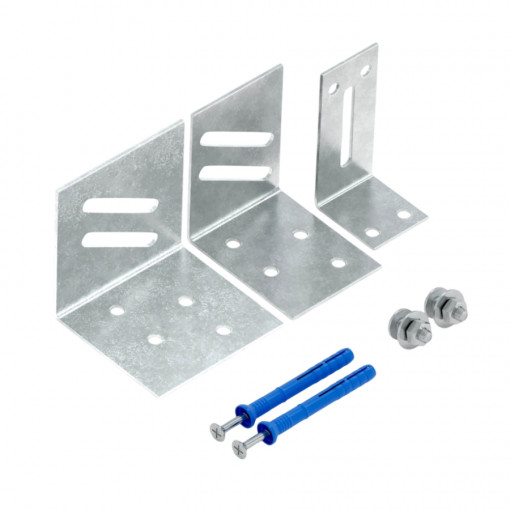 Уголок крепежный Кнауф для UA-профилей 100 мм усиленный металлический (4 шт)