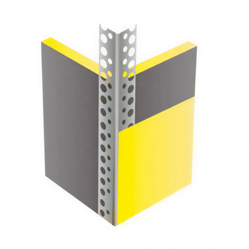 Уголок перфорированный алюминиевый 23х3000х0,25 мм Profigips