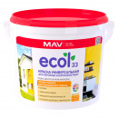 Краска акриловая вд MAV ECOL 33 универсальная белая матовая 3 л