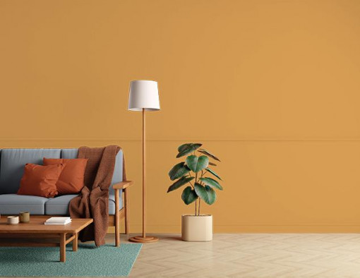 Краска MAV FLAGMAN 31 премиальная фасадная Marill 100 золотисто-оранжевая 11 л