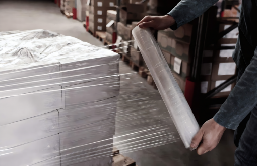 Стретч-пленка для ручной упаковки рулон 3 кг 17 мкм (первичная)