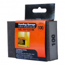 Губка абразивная шлифовальная Р100 FIRSTTOOL 100х70х25 мм прямоугольная