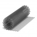 Сетка рабица оцинкованная для забора 1,2х10 м, 2,0 мм, ячейка 50/50 мм