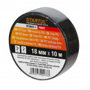Изолента ПВХ STARTUL Profi 18 мм х 10 м черная (ST9047-1)