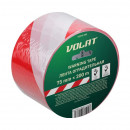 Лента сигнальная оградительная ВОЛАТ 75 мм 200 м красно-белая