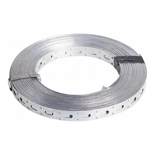 Лента монтажная перфорированная оцинкованная STARFIX 0.55х20 мм, 25 м