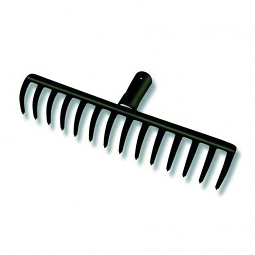Грабли зубчатые металлические 16 зубьев ГПш-16 (010706)