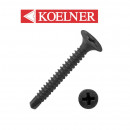 Шуруп 3,5x25 KOELNER WS-3525 со сверлом потай 1000 шт