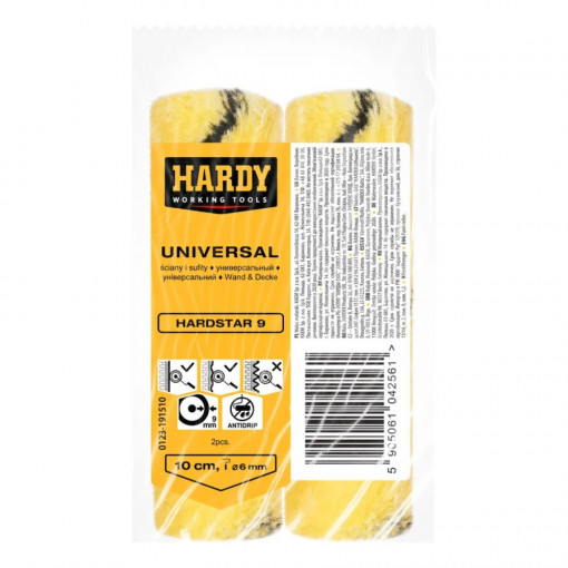 Валик малярный HARDY Hardstar 100x15 мм 2 штуки 0123-191510