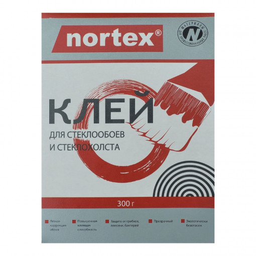 Клей для стеклохолста и стеклообоев Nortex (Нортекс) 300 гр