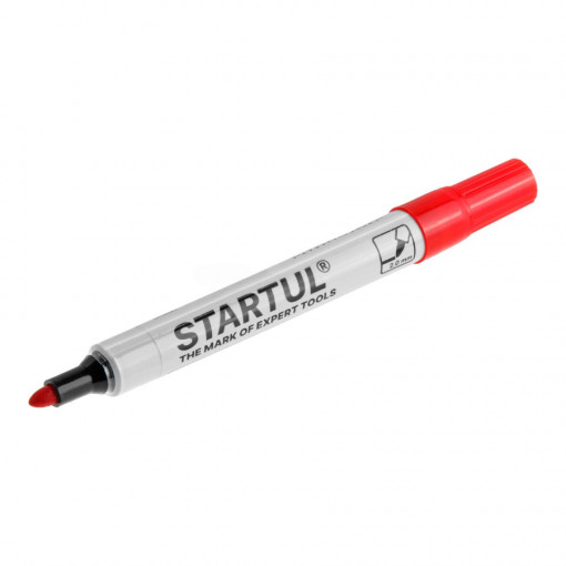 Маркер перманентный красный STARTUL Profi фетровый 2 мм (ST4340-03)