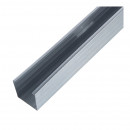 Профиль стоечный Ю-мет CW 50х50 мм, 3 м, 0.5 мм