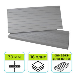 Пенополистирол Истплекс 35 L 1200х600х30 мм