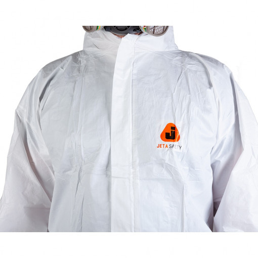 Защитный одноразовый комбинезон Jeta Safety JPC-65 XL с капюшоном