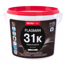 Краска MAV FLAGMAN 31к для крыши и цоколя вишня 11 л
