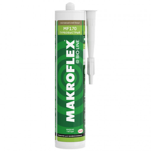 Клей монтажный Makroflex MF170 Турбобыстрый Bio Line 400 г